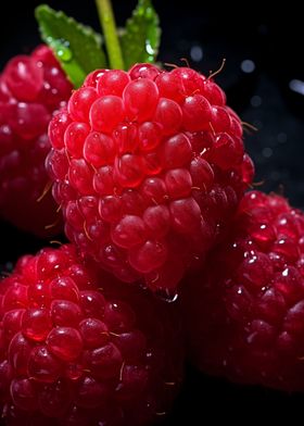 Fresh Raspberries Fruit