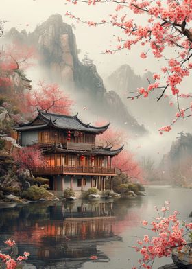 Nature Japanese house