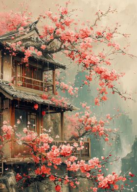 Nature Japanese house