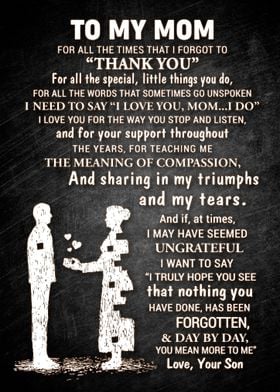 To My Mom 