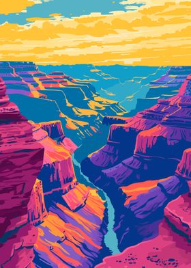 Grand Canyon Travel Art