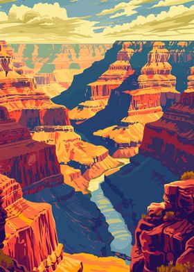 Grand Canyon Nature Art