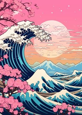 Japanese Wave of Kanagawa 