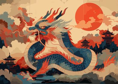 Asian Traditional Dragon