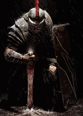 Soldier warrior spartan