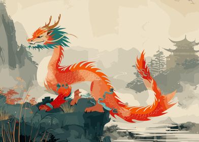 Traditional Asian Dragon