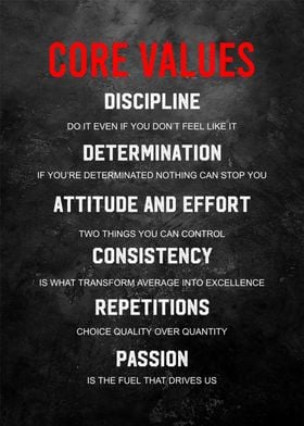 core values