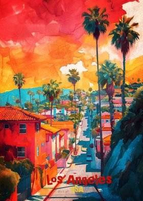 Los Angeles ArtPoster