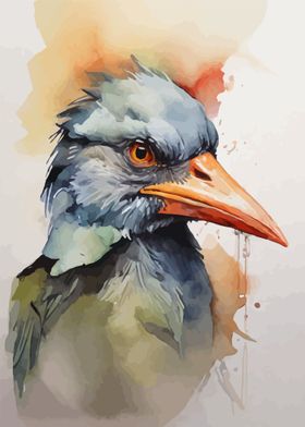 Bird Watercolor