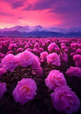Sunset Roses