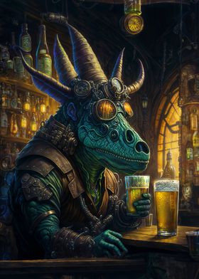 Alien Craft Beer Dino 7
