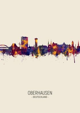 Oberhausen Skyline Germany