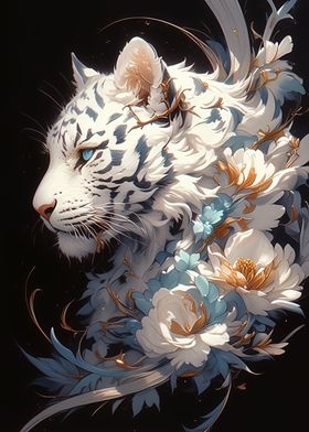 Asian style tiger