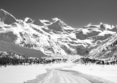 Towards the peaks