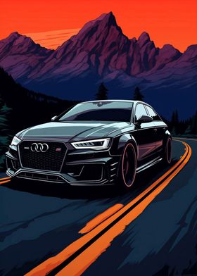 A car Audi RS6 Avant