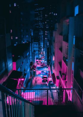 Futuristic City Alley