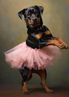 Rottweiler Ballerina
