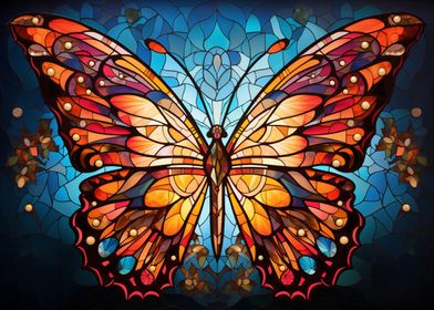 Butterfly Stained Glass