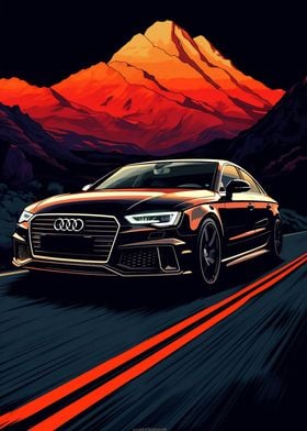 A car Audi RS6