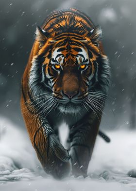 Majestic Tiger in the Wild