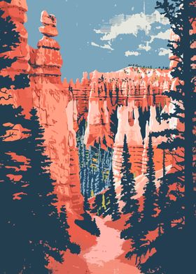 Bryce Canyon Nature Art