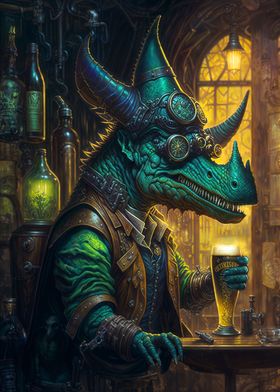 Alien Craft Beer Dino 8