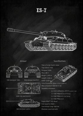 IS7 Object 260 tank USSR