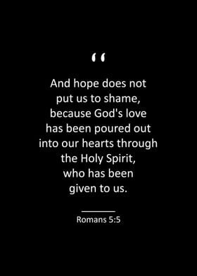 Romans 5 5