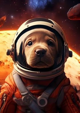 Labrador in Space