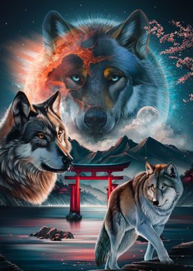 Wolf in Cosmic Japan