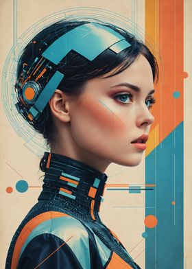 Scifi Abstract Women