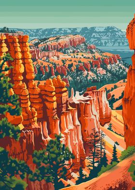 Bryce Canyon Nature Art