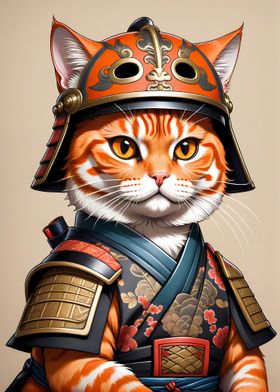 Samurai Cat