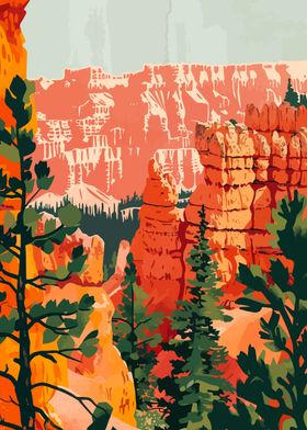 Bryce Canyon Nature Art