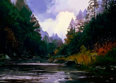 Painted River