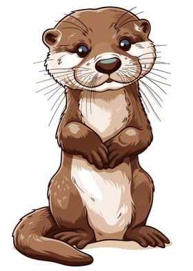 Otter Illustration