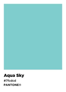 aqua sky