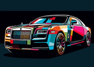 luxury car Wraith wpap