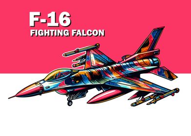 F16 Fighting Falcon wpap