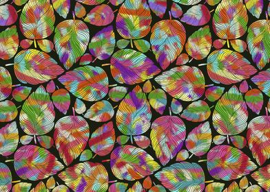 Colorful Detailed Leaves