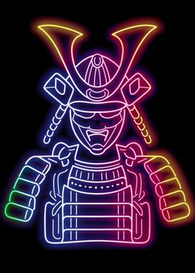 Samurai Light Neon Japan