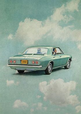 Vintage Car Clouds