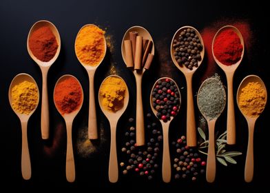 Herbs and Spices Spoons