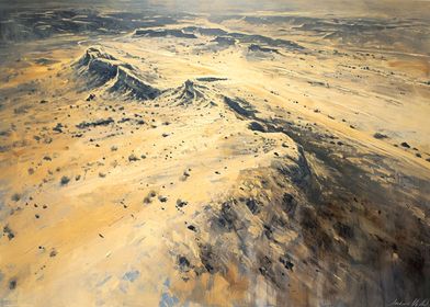 Desert Aerial View