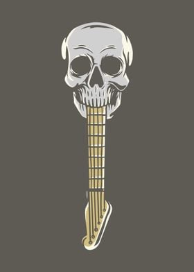Skull Guitar