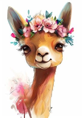 Llama Flower
