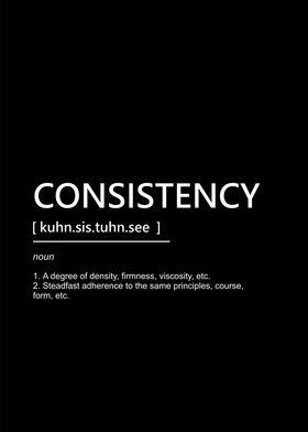consistency in meaning