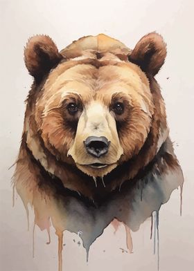 Bear Watercolor