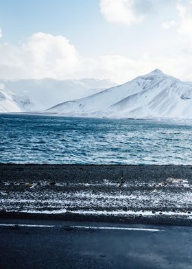 Snowy Mountain Nature