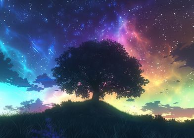 Nights Enchanted Tree
